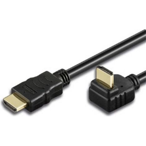 Câble HDMI Avec Ethernet - Incliné - 5 m - Blanc (1/2)