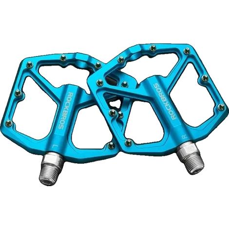 Pedali per bicicletta, struttura ultraleggera, caratteristiche antiscivolo, K203-BL (1/2)