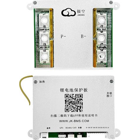 Smart BMS, Aktive Balance, 300A Stromfähigkeit, JK-B2A8S30P-HCRPB (1/2)