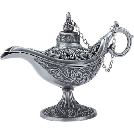 Lampe de génie style européen vintage, luxueuse et raffinée, décoration artisanale pour bureau. (1/5)
