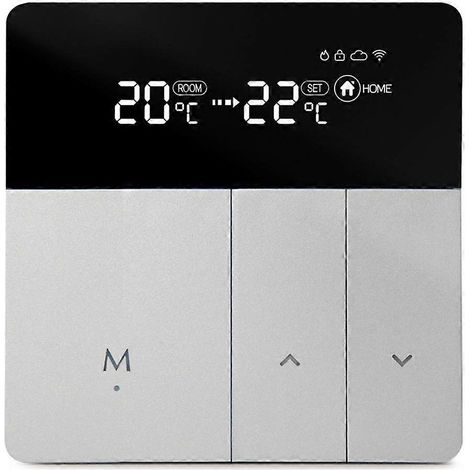 Tuya drahtloser Temperaturregler, kompatibel mit Alexa und Google Home Con-A-