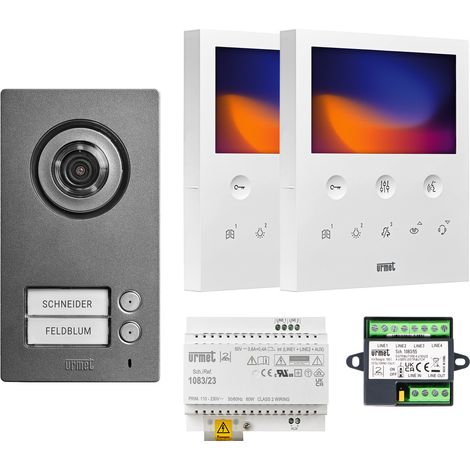 Grothe 2VOICE Comfort Set 1784/782, Vidéo, 2 fils, Duplex, 74714