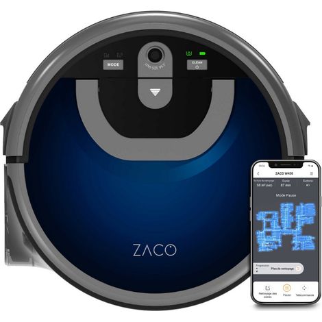 Angeschlossener staubsauger-/wischroboter - Zaco - W450