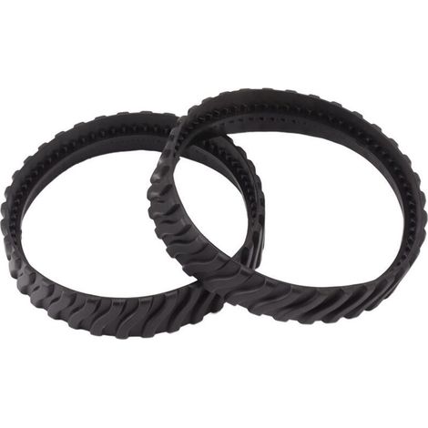 Lot de 2 Chenilles pour Nettoyeur de Piscine de Rechange pour Nettoyeur de Piscine Piste en Caoutchouc Piste de Pneu pour Zodiac MX8 MX6 Robots Aspirateurs de Piscine Pièces de (1/5)