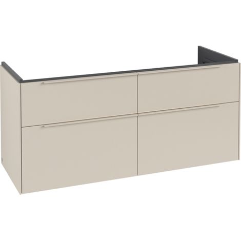 Villeroy & Boch Subway 3.0 armoire sous lavabo, 4 tiroirs,