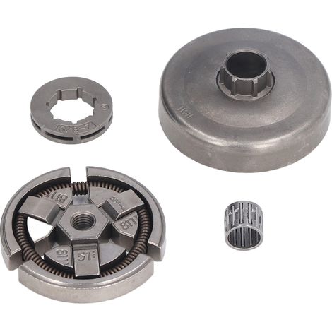 Kit de roulement, pignon et tambour d'embrayage 7 dents pour tronçonneuse HUSQVARNA 55 51 50 - Pièces de rechange améliorées (1/5)