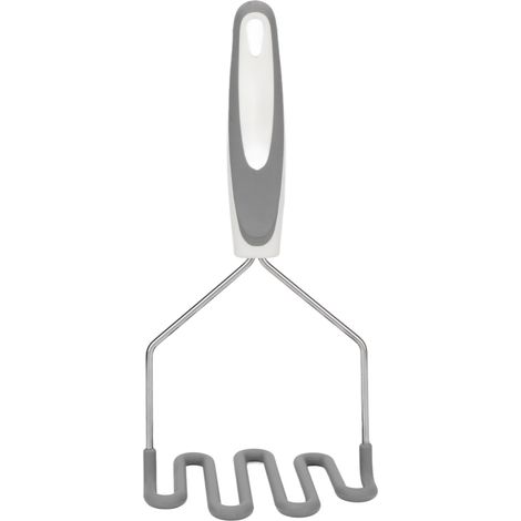 Presse-purée en acier inoxydable, outil pratique pour la cuisine et les restaurants. (1/5)