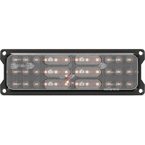 Luz trasera LED amarilla de 36 LEDs en metal para camión y remolque, freno e intermitente (1/5)
