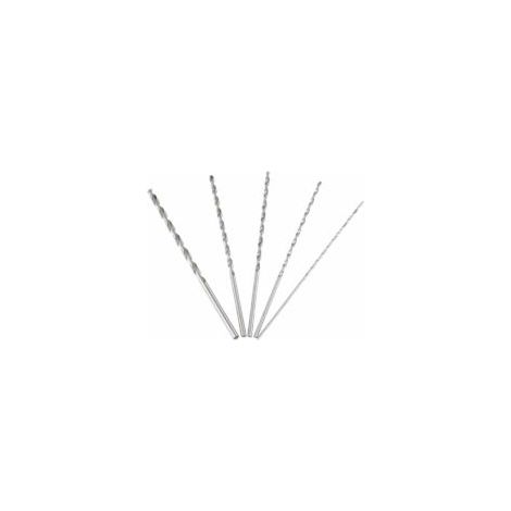 Bohrer, extra lange 2-5 mm Spiralbohrer mit geradem Schaft aus Stahl für Holz - Crezuo (1/4)