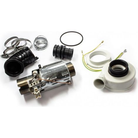 Ersatzteil - Originaler Widerstand + Abdeckung + Pumpenzyklus -  - WHIRLPOOL, BAUKNECHT, IGNIS, KITCHENAID, LADEN, IKEA (1/3)