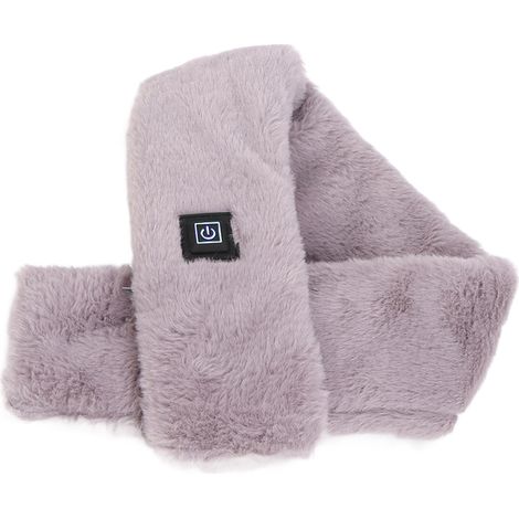 Écharpe Chauffante USB Réglable pour Hiver - Compresse Chaude Lavable et Portable (1/5)