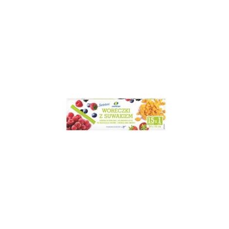 Bolsas con cremallera Lewiatan 1 l 15 unidades.
