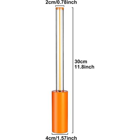(Orange) Veilleuse LED rechargeable, lampe de chevet tactile en verre, lampe de table LED (1/5)
