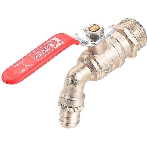 Robinet en laiton pour fût IBC d'une tonne (1 pièce) (1/3)