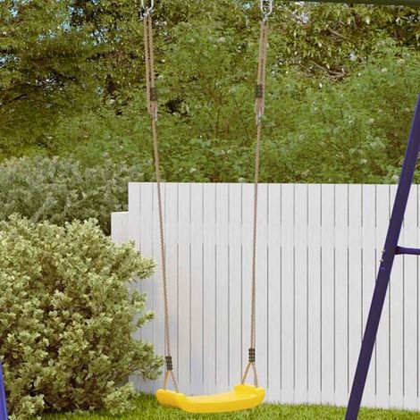 Balançoire enfant : Jeu de balançoire extérieur avec balançoires trapèze et échelle jeu extérieur enfant, aire de jeu jardin, balançoire enfant , pour jardin, usage domestique , enfant 3-8 ans (1/5)