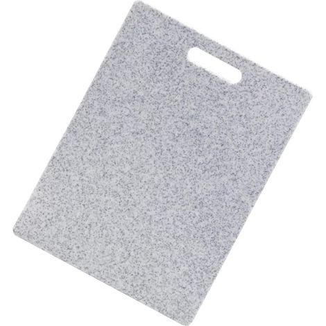 Planche à découper en polypropylène PP imitation marbre . Résistante l'usure , idéale pour les fruit