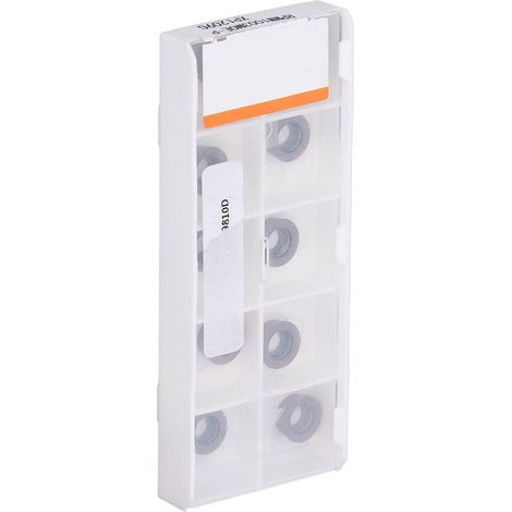 Kit de 10 plaquettes de tournage en carbure pour tour CNC et fraiseuse (1/5)