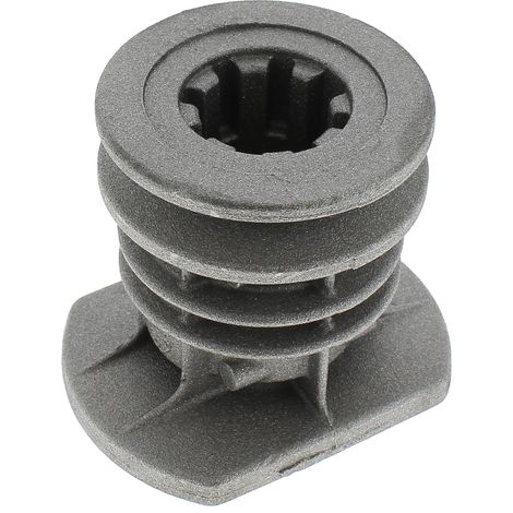 Alpina – Support de lame 22mm pour tondeuse à gazon – Compatible avec Castelgarden, Stiga, Ggp – Fixation robuste pour coupe précise