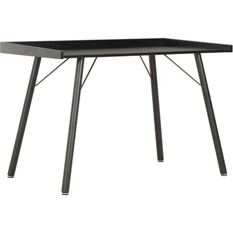 Bureau bois et pieds métal noir Coolair (1/5)