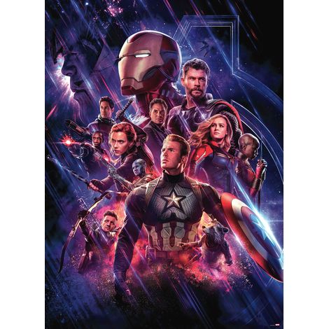 Komar Avengers Endgame Movie Poster 184 x 254 cm, Papier peint panoramique 4-4127, photomurale sur intissé (1/3)
