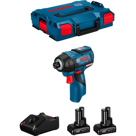 Drehschlagschrauber BOSCH GDR 12V-110 (2 x 6,0 Ah + GAL12V-40 + L-Boxx 102) (1/5)