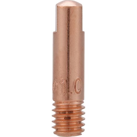 Buse Pour Mig,Fournitures Industrielles 20 Pièces Pointe de en Cuivre pour Consommables de Torche de Soudage 15Ak Mig/Mag, Outils Industriels (1.0) (1/5)