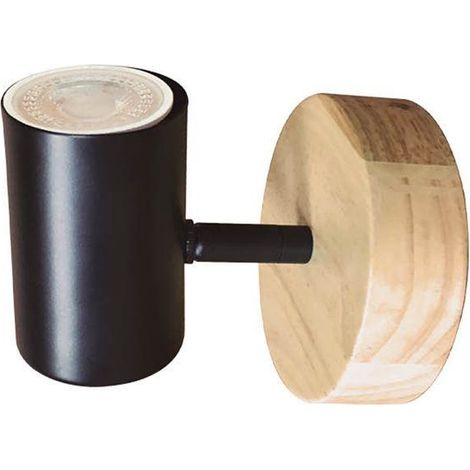 Spot de plafond Rintela Série GU10 Noir