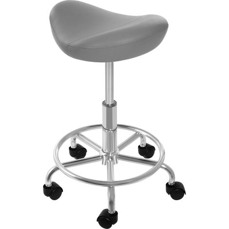 Ergonomischer Sattelhocker mit Hubfunktion für Büro oder Spa, 360° drehbar, Höhenverstellbereich: 45–59 cm