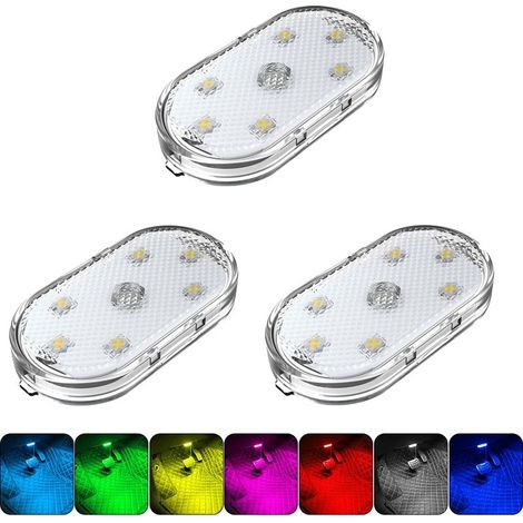 Portable Magnetic Car Ceiling Light, Interior Lighting for Car, Truck, Closet, Camper, Caravan (1/5)