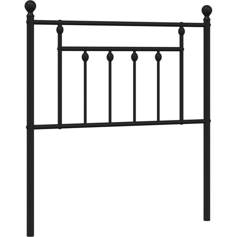 Maison Exclusive - Testiera di Ricambio in Metallo Nero 80 cm