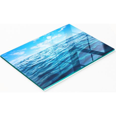 Planche décorative multifonctionnelle pour cuisine, trempée à l'eau de mer, 80 x 52 cm (1/5)