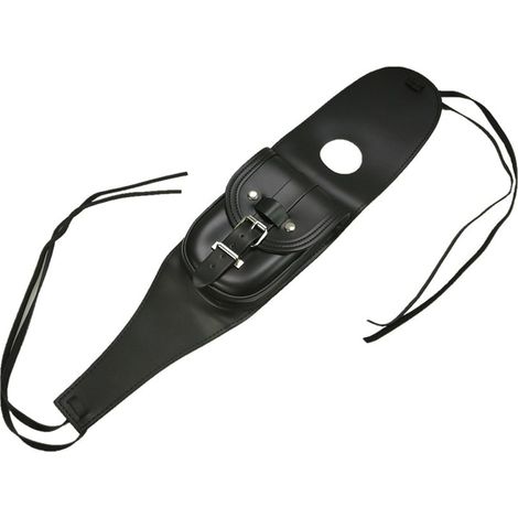 Sac de protection de réservoir de carburant pour réservoir de moto étanche en cuir PU noir pour clés, équipement de cyclisme, sacoches de moto (1/4)