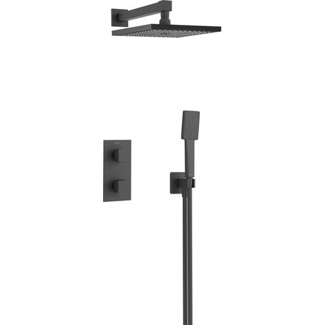 Bristan Cobalt Shower Pack 2 Complete Black