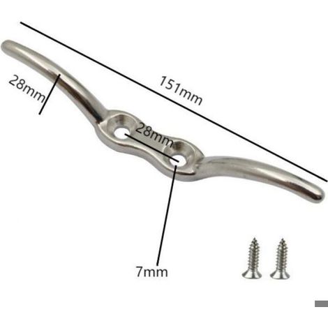 Taquet De Corde - Acier Inoxydable 316 - Pour Bateau Pont Yacht Garage - 1 Pièce (1/5)