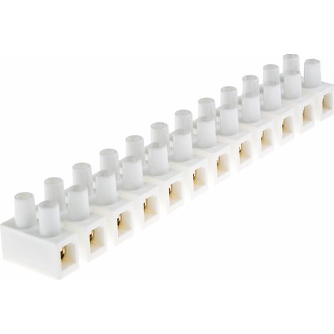 Bornier de raccordement RS PRO, 12 pôles , 19.5mm, A visser ( Prix pour 1 ) (1/2)