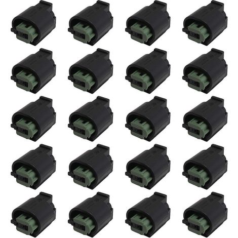 Lot de 20 capteurs de température d'eau avec connecteur 2 broches (références 1-967644-1 et 968405-1) pour BMW Série 3, 5 et 7 (1/5)