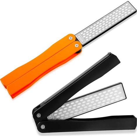 affûteurs d'outils de jardin, affûteur pliable 400/600, ciseaux à gravier double tranchant, sécateur ou affûteur de lames (1/3)