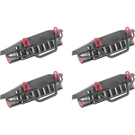 4X pour C14 C24 C24-1 1/16 Pièces de Mise à Niveau de Voiture TéléCommande Pare-Chocs Grillage Accessoires de Rechange (1/5)