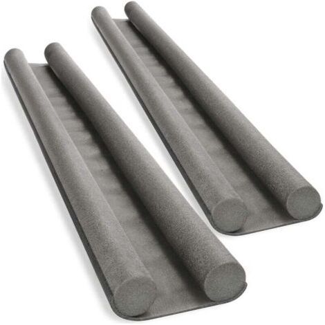 Double Layer Door Weatherstrip - Door Bottom Seal - Double Layer Weatherstrip - Windproof and Soundproof - 93cm (1/4)