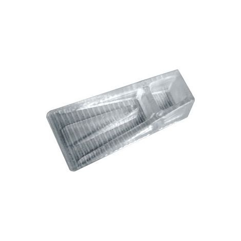 BL FERMAPORTA IN GOMMA ANTISCIVOLO CRISTAL 4 PZ- PLASTIMETAL- 5,0 blister