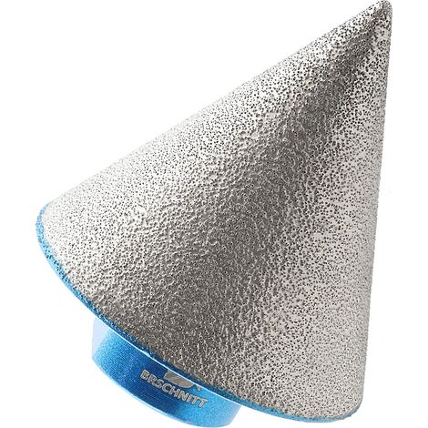 Fraise à diamant de 45 mm - Fraiseuse à diamant pour agrandir les trous existants dans la porcelaine, la céramique, le carrelage, le marbre, le granit, filetage M14 pour meuleuse d’angle (1/5)