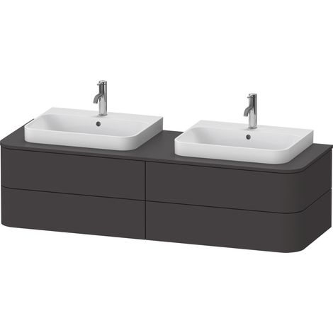 Mueble bajo lavabo consola Duravit Happy D.2 Plus, suspendido, (1/5)
