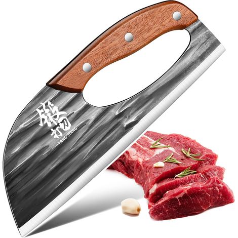 Chinese Knife Chef Kitchen Knives Kitchen Utensils Meat Vegetable Sausage Knife Chopper (1/5)