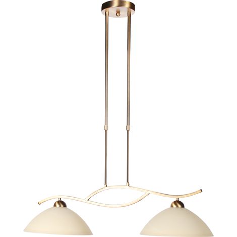 Steinhauer - hängeleuchte - Anthea - bronze - glas metall - (1/2)