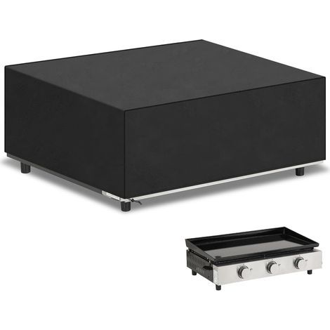 1 Housse Plancha, Imperméable, Tissu Oxford, Protection UV, Pour Barbecue Gaz Extérieur (1/5)
