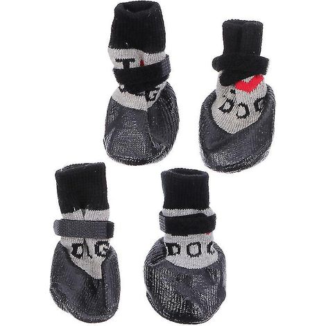 4er-Pack Hundesocken