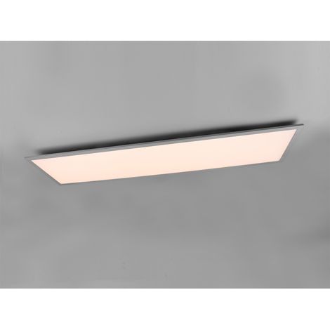 LED Deckenleuchte GAMMA Titan Panel mit Nachtlicht rechteckig, Breite 119cm (1/5)