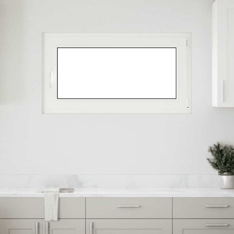 Ventana de sótano "RISOR" 110x70 cm oscilobatiente DIN derecha antracita vidaXL