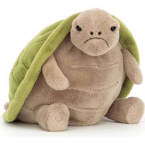 Peluche tortue Timmy de Jellycat, 28 cm, vêtements de soin pour reptiles, cadeau classique pour enfants