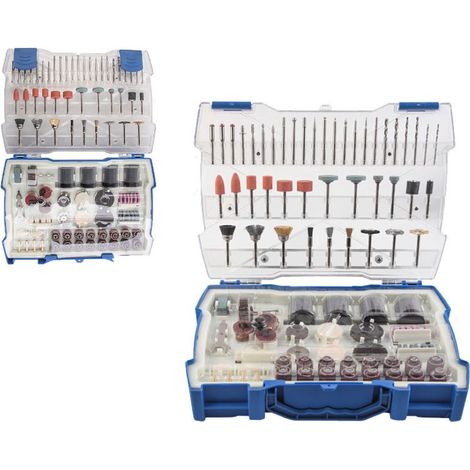 EASYCOMFORT Kit d'outils rotatifs multifonction 365 pièces - Accessoire perceuse pour couper, poncer, polir, percer et graver (1/5)
